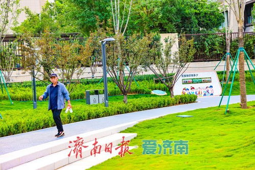 同心公園 濟(jì)南奧體中路旁的幸福聚場園林綠化工程